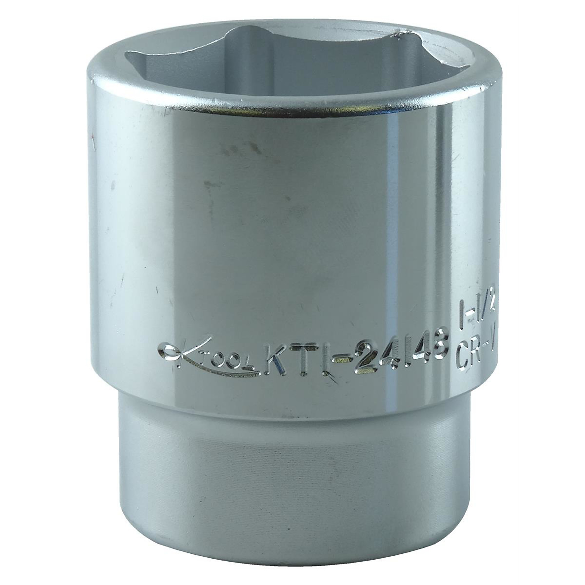 K Tool International 1 1/2in. x 3/4in. Drive 6-Point SAE Socket — Chrome Vanadium Steel, Model# KTI24148
